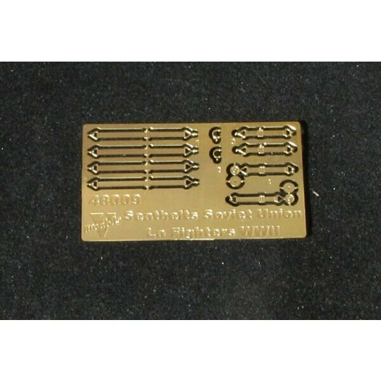 Vmodels 48009 - 1/48 - Photo-etched Seatbelts Soviet La Fighters WWII
