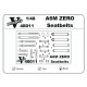 Vmodels 48011 - 1/48 - Photo-etched Seatbelts A6M Zero WWII