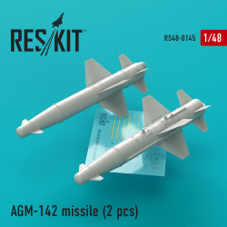 Reskit RS48-0145 - 1/48 AGM-142 missile (2 pcs) (F-4, F-15, F-16, F-111) kit