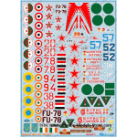 Mikoyan MiG-25 decals 1/48 BEGEMOT 48010