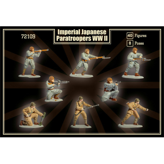 Mars Figures 72109 - 1/72 Imperial Japanese Paratroopers (WWII)