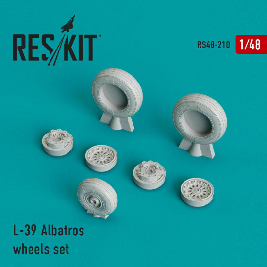 Reskit RS48-0210 - 1/48 L-39 Albatros wheels set scale model resin kit