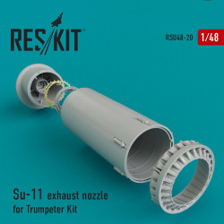 Reskit RSU48-0020 - 1/48 Su-11 exhaust nozzle for Trumpeter Kit Resin Detail