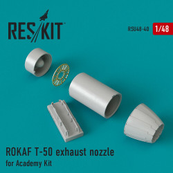 Reskit RSU48-0040 - 1/48 ROKAF T-50 exhaust nozzle for Academy Kit scale