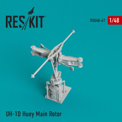 Reskit RSU48-0047 - 1/48 UH-1D Huey Main Rotor scale Resin Detail model kit