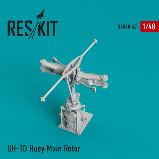 Reskit RSU48-0047 - 1/48 UH-1D Huey Main Rotor scale Resin Detail model kit