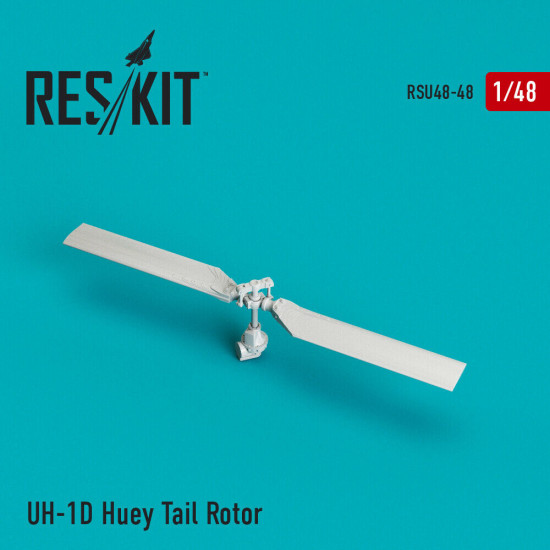 Reskit RSU48-0048 - 1/48 UH-1D Huey Tail Rotor scale Resin Detail model kit
