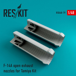 Reskit RSU48-0079 - 1/48 F-14A Tomcat open exhaust nozzles for Tamiya Kit scale