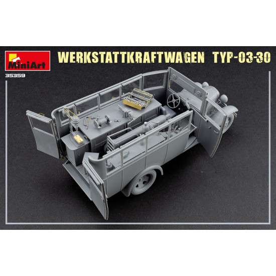 Miniart 35359 - 1/35 - WERKSTATTKRAFTWAGEN TYP-03-30. Mobile auto repair shop