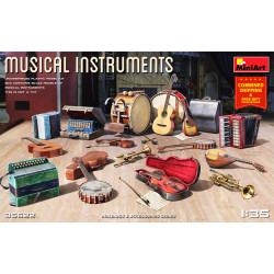 Miniart 35622 - 1/35 - MUSICAL INSTRUMENTS