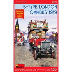 Miniart 38031 - 1/35 - B-TYPE LONDON OMNIBUS 1919. 196 mm