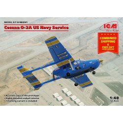 ICM 48291 - 1/48 - Cessna O-2A US Navy Service 188mm