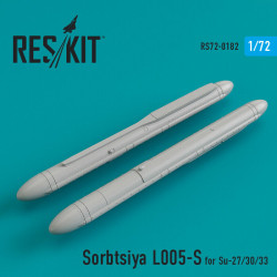 Reskit RS72-0182 - 1/72 Sorbtsiya L005-S for Su-27/30/33, scale Resin Detail kit
