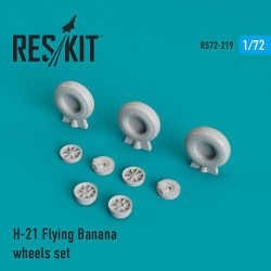 Reskit RS72-0219 - 1/72 H-21 Flying Banana, scale model Resin Detail kit