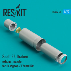 Reskit RSU72-0039 - 1/72 Saab 35 Draken exhaust nozzle for Hasegawa / Revell Kit