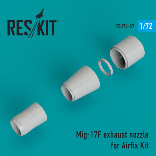 Reskit RSU72-0057 - 1/72 Mig-17F exhaust nozzle for Airfix scale Detail kit