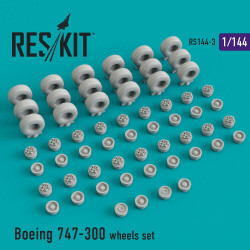Reskit RS144-003 - 1/144 Boeing 777-300 wheels set scale Resin Detail kit