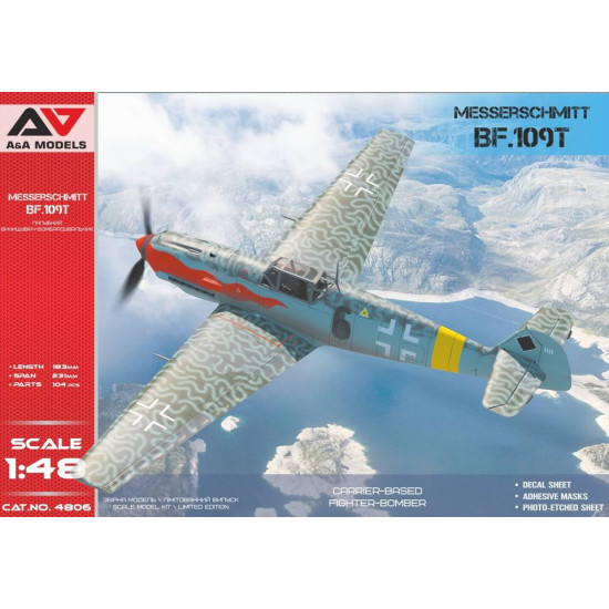 AA Models 4806 - 1/48 - Messerschmitt Bf.109T German