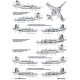 Us Stock Decals For Digital Rooks Sukhoi Su-25 1/72 Scale Foxbot 72-056