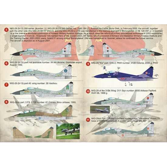 Print Scale 72-407 - 1/72 - MiG 29 Fulcrum . Decal sheet