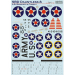 Print Scale 72-411 - 1/72 - SBD Dauntless & A-24 Banshee in combat Part 1 Decal