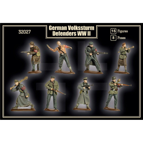Mars Figures 32027 - 1/32 German Volkssturn Defenders WWII plastic model kit
