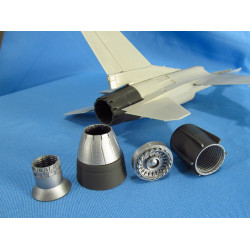 Metallic Details F-16. Jet nozzle for engine F110 (closed) (Tamiya) 1/48 MDR4863 scale model resin kit