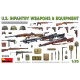 Miniart 35329 - 1/35 US infantry weapons & equipment scale model plastic