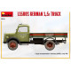 Miniart 38051- 1/35 L1500s German 1,5t truck, scale model kit