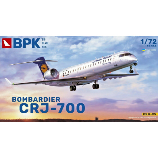 BPK 7214 - 1/72 - Bombardier CRJ-700 airline Lufthansa Regional