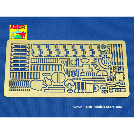 German E100 Super Heavy Tank photo-etched set 1/35 Aber 35225 German E100 Super Heavy Tank photo-etched set 1/35 Aber 35225