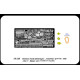 Jagdtiger (Sd.Kfz. 186) vol. 1 basic set photo-etched set 1/35 Aber 35228 Jagdtiger (Sd.Kfz. 186) vol. 1 basic set photo-etched set 1/35 Aber 35228
