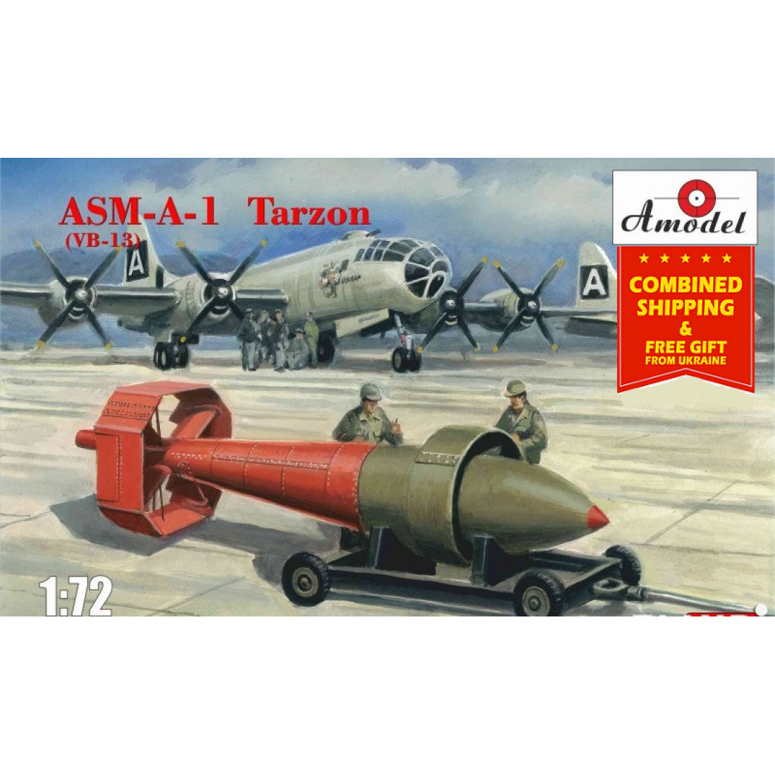 Amodel NA 72013 - 1/72 - FAB-5000 m54 High-explosive high-explosive ...