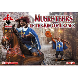 Red Box 72145 - 1/72 - Musketeers of the King of France model scale kit plastic