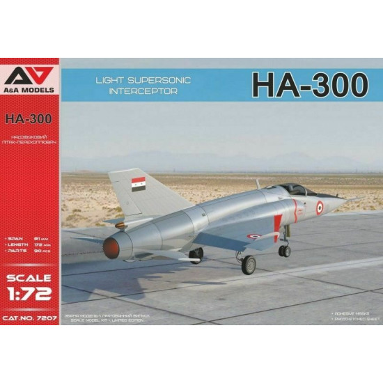 A&A Models AA7207 - 1/72 - HA-300 Light supersonic interceptor