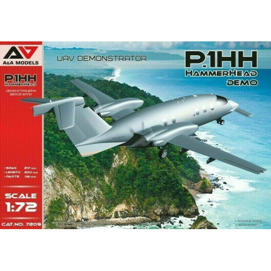 A&A Models AA7209 - 1/72 - P.1HH HammerHead Demo UAV