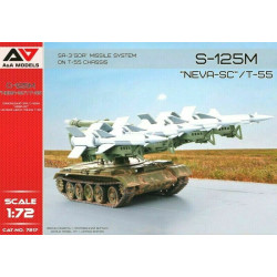A&A Models AAM7217 - 1/72 - S-125M (SA-3 "GOA") missile system on T-55 chassis