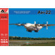 A&A Models AA4401 - 1/144 - Antonov An-22 Heavy Turboprop Cargo Aircraft