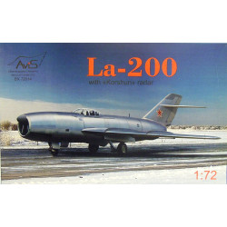 AVIS AV72014 - 1/72 - LAVOCHKIN LA-200 WITH KORSHUN RADAR MODEL KIT