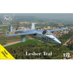 AVIS AV72038 - 1/72 - EXPERIMENTAL AIRCRAFT LESHER TEAL PLASTIC MODEL KIT