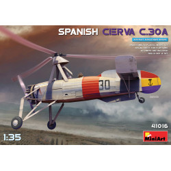 Miniart 41016 - 1/35 - Spanish Cierva C.30A, Reconnaissance gyroplane, scale