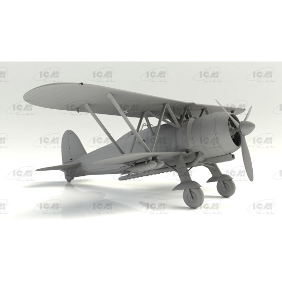 ICM 32022 - 1/32 - Fighter CR. 42 LW with German pilots Plastic Model Store