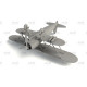 ICM 32022 - 1/32 - Fighter CR. 42 LW with German pilots Plastic Model Store