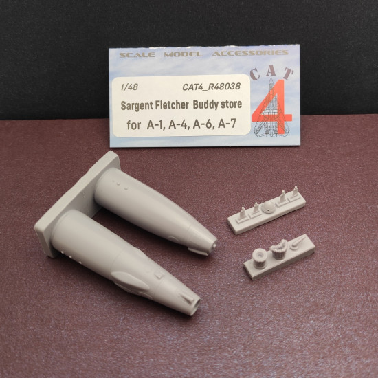 CAT4 R48038 - 1/48 - Sargent Fletcher Buddy store (for model A-1/A-4/A-6/A-7) scale kit
