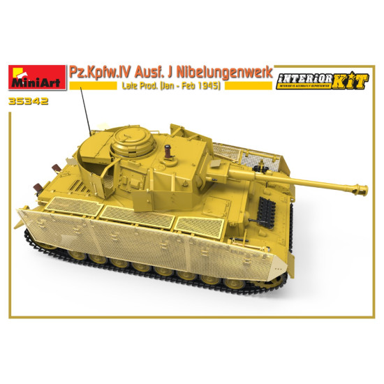 Miniart 35342 - 1/35 Pz.Kpfw.IV Ausf. J Nibelungenwerk Late Prod. (1945) scale