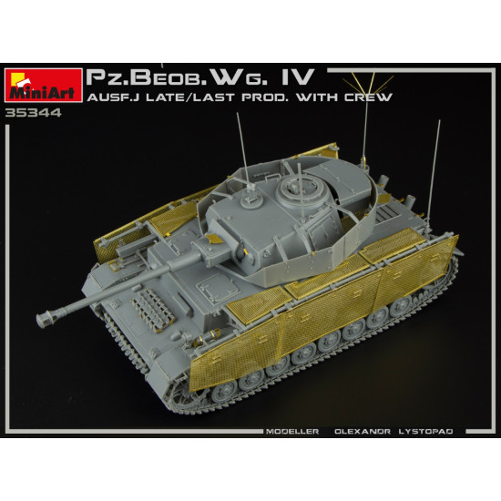 Miniart 35344 - 1/35 Pz.Beob.Wg.IV Ausf. J late/last prod. 2 in 1 W/Crew scale