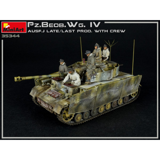 Miniart 35344 - 1/35 Pz.Beob.Wg.IV Ausf. J late/last prod. 2 in 1 W/Crew scale