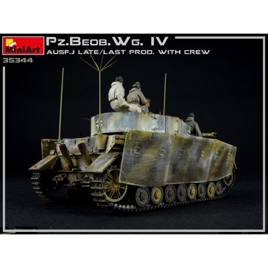 Miniart 35344 - 1/35 Pz.Beob.Wg.IV Ausf. J late/last prod. 2 in 1 W/Crew scale