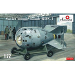 Amodel NA72001 Soviet bomb atomic RDS-1 scale model plastic kit 1:72