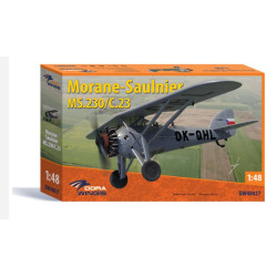 Dora Wings 48027 - 1/48 scale Morane-Saulnier MS.230/C-23 model kit aircraft